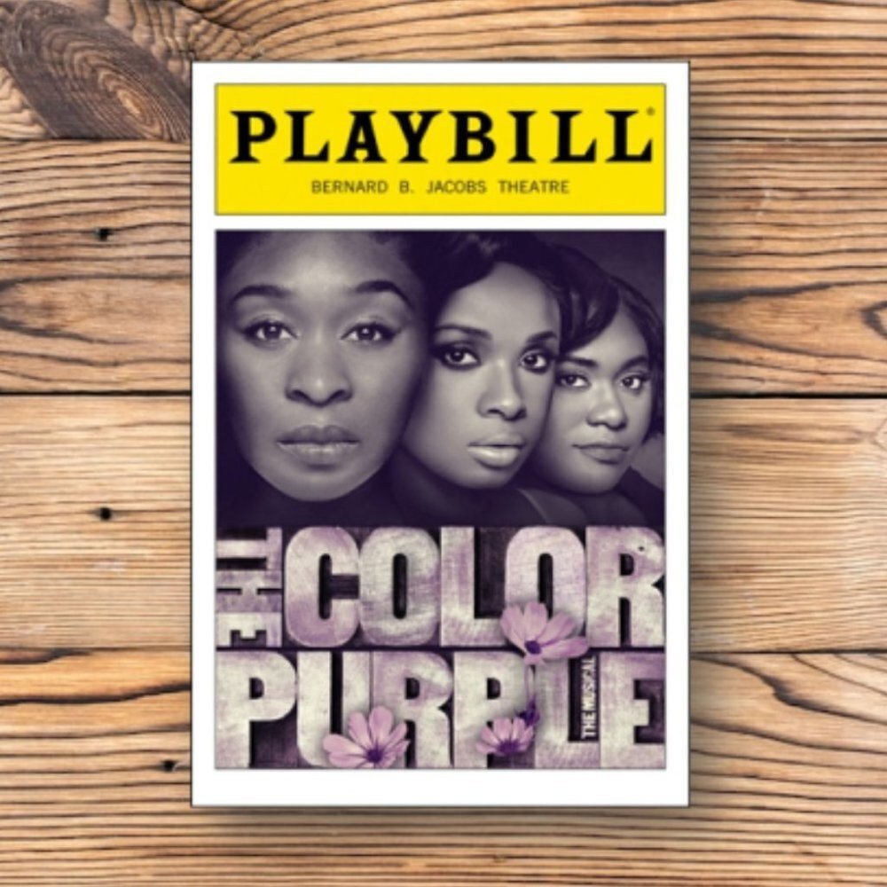 The Color‎ Purple Playbill Broadway Musical Refrigerator Fridge Locker Magnet